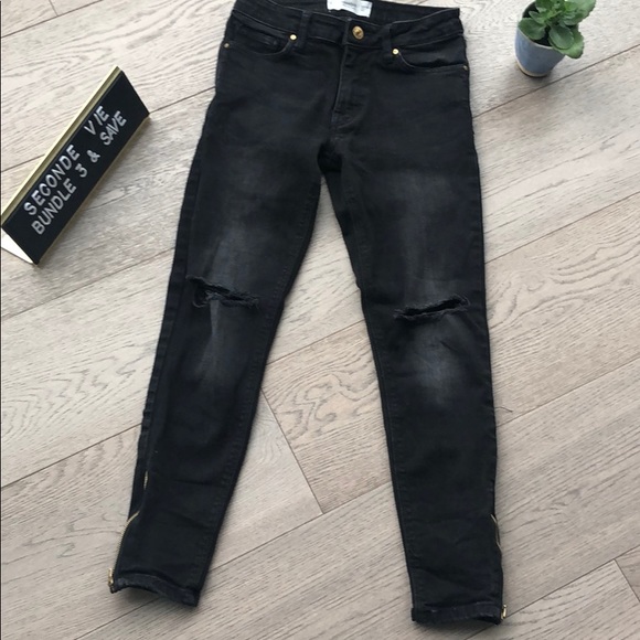 Mango black skinny jean - Picture 3 of 4
